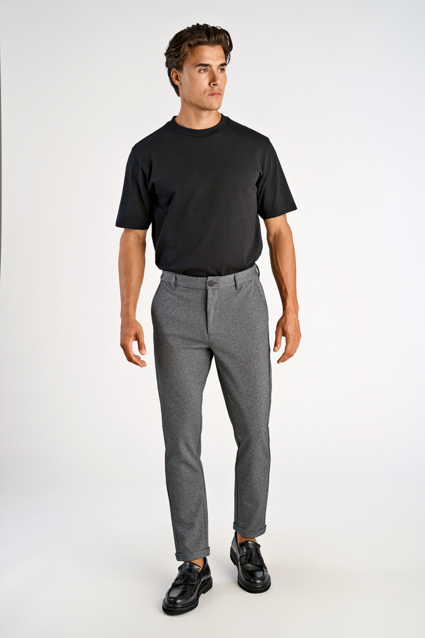 BUKSER - Superflex knitted cropped pant -  - Hr Ravn