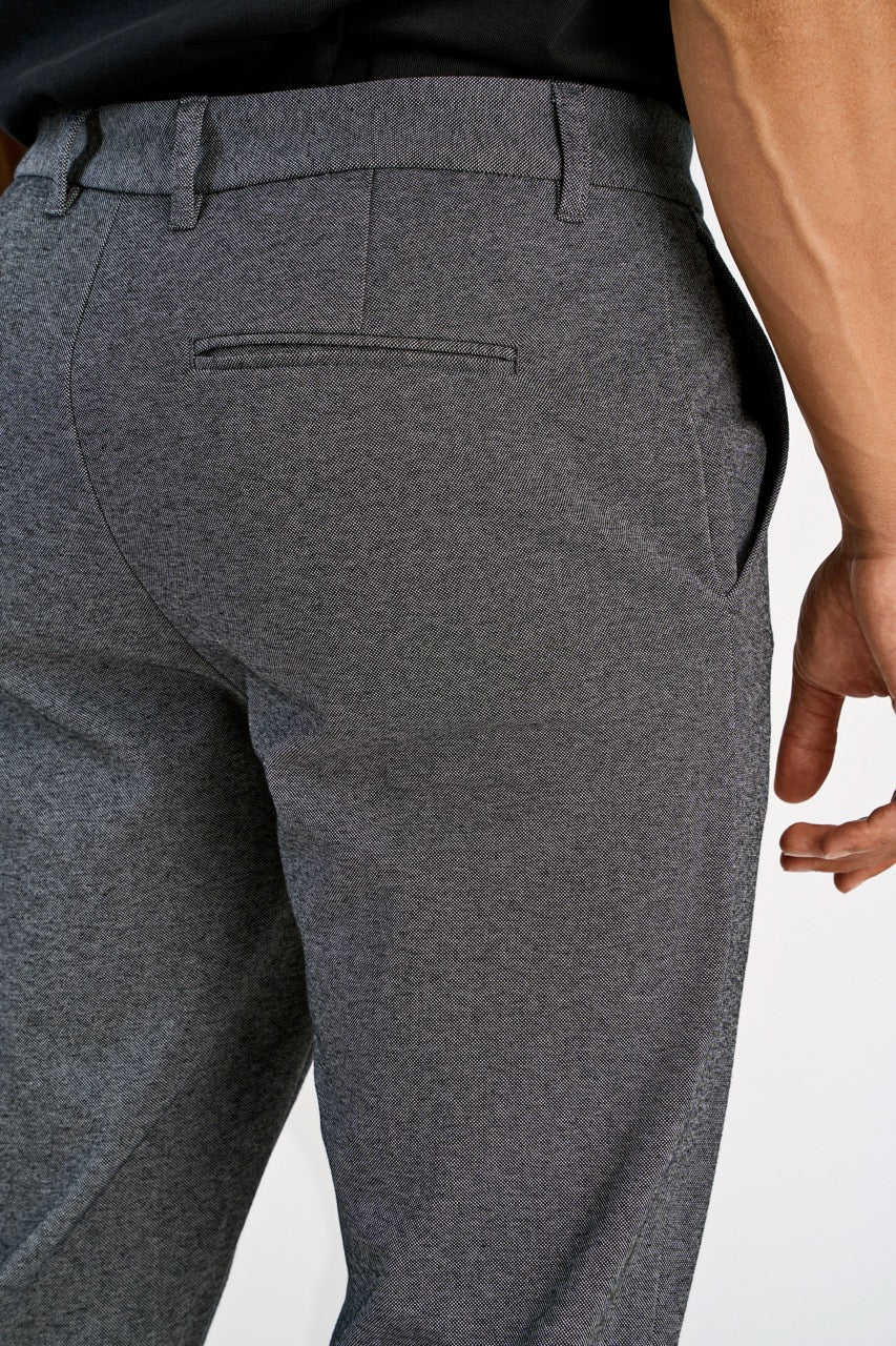 BUKSER - Superflex knitted cropped pant -  - Hr Ravn