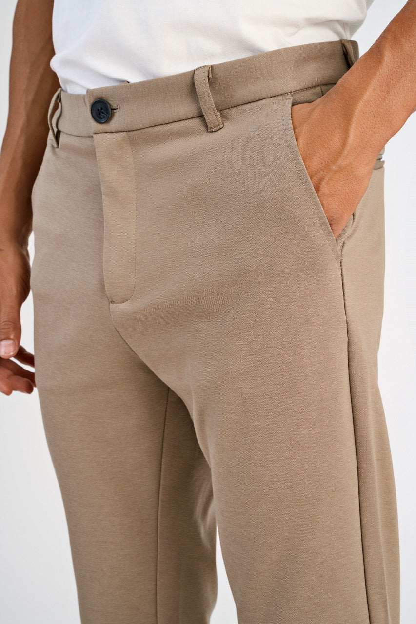 BUKSER - Superflex knitted cropped pant -  - Hr Ravn