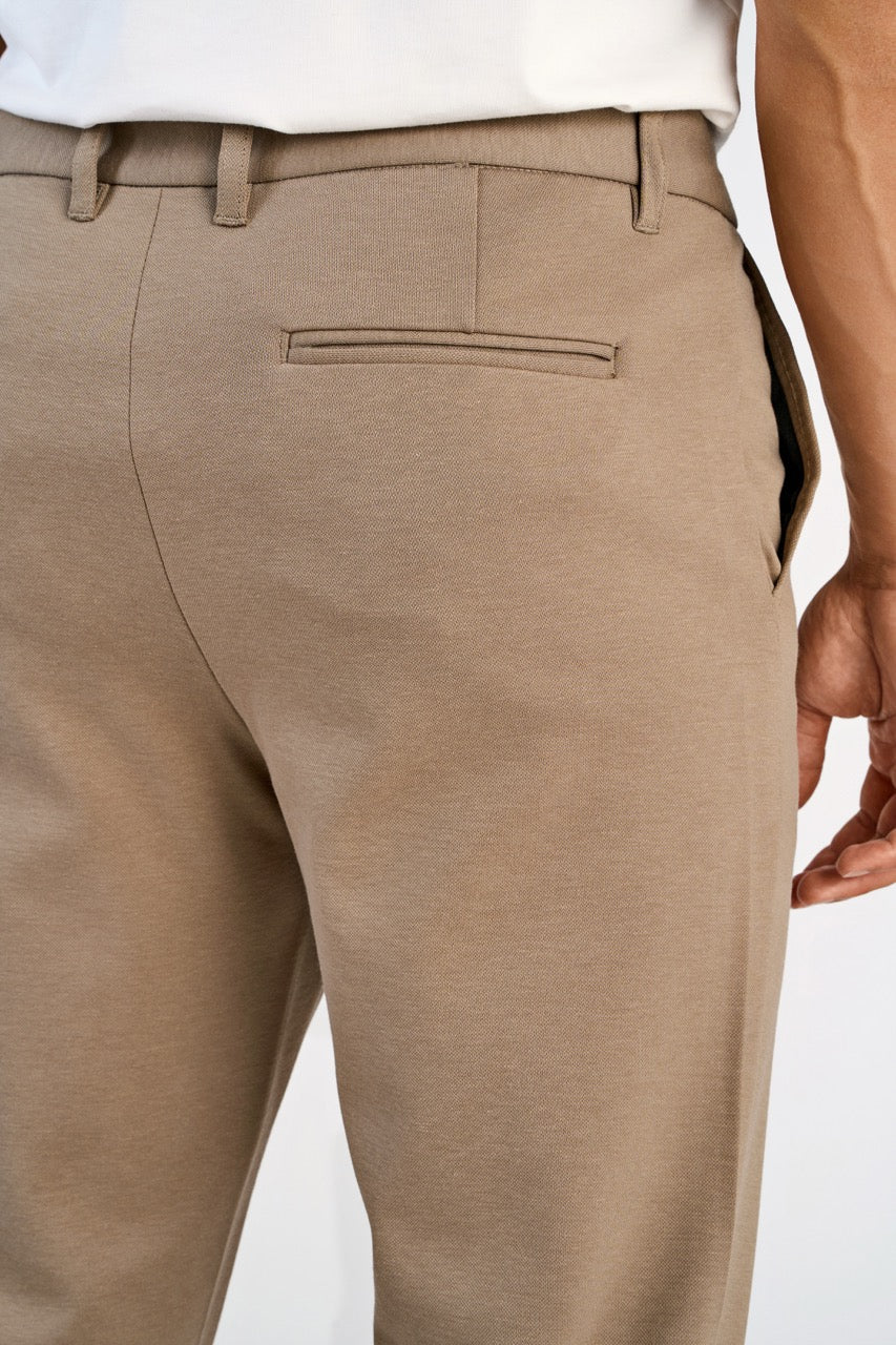 BUKSER - Superflex knitted cropped pant -  - Hr Ravn