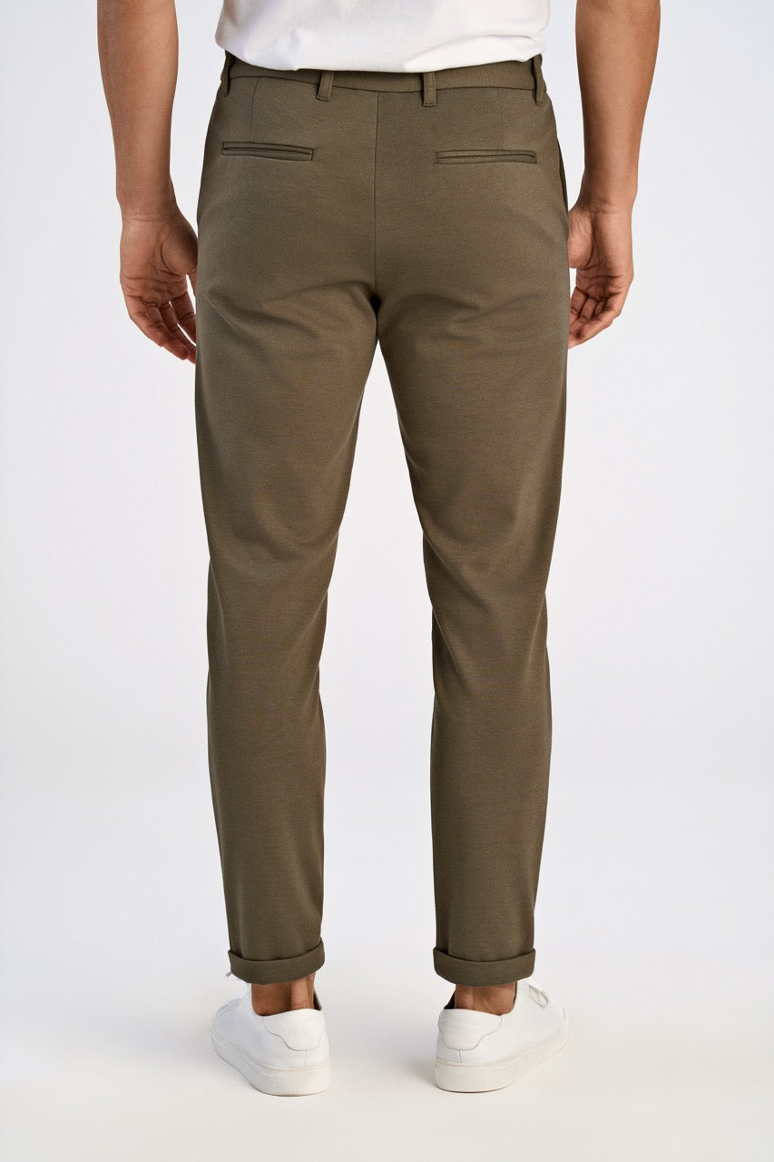 BUKSER - Superflex knitted cropped pant -  - Hr Ravn