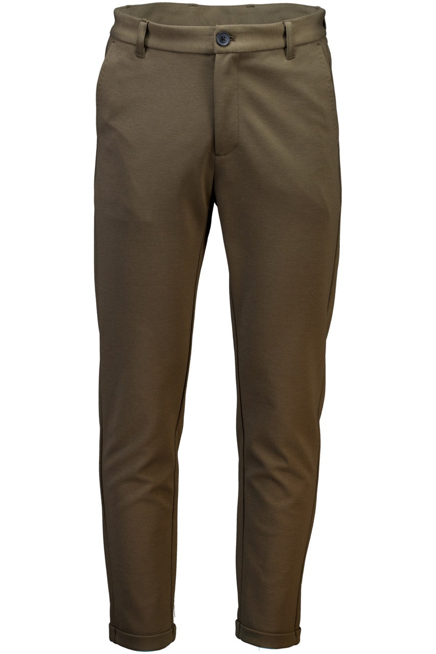 BUKSER - Superflex knitted cropped pant -  - Hr Ravn