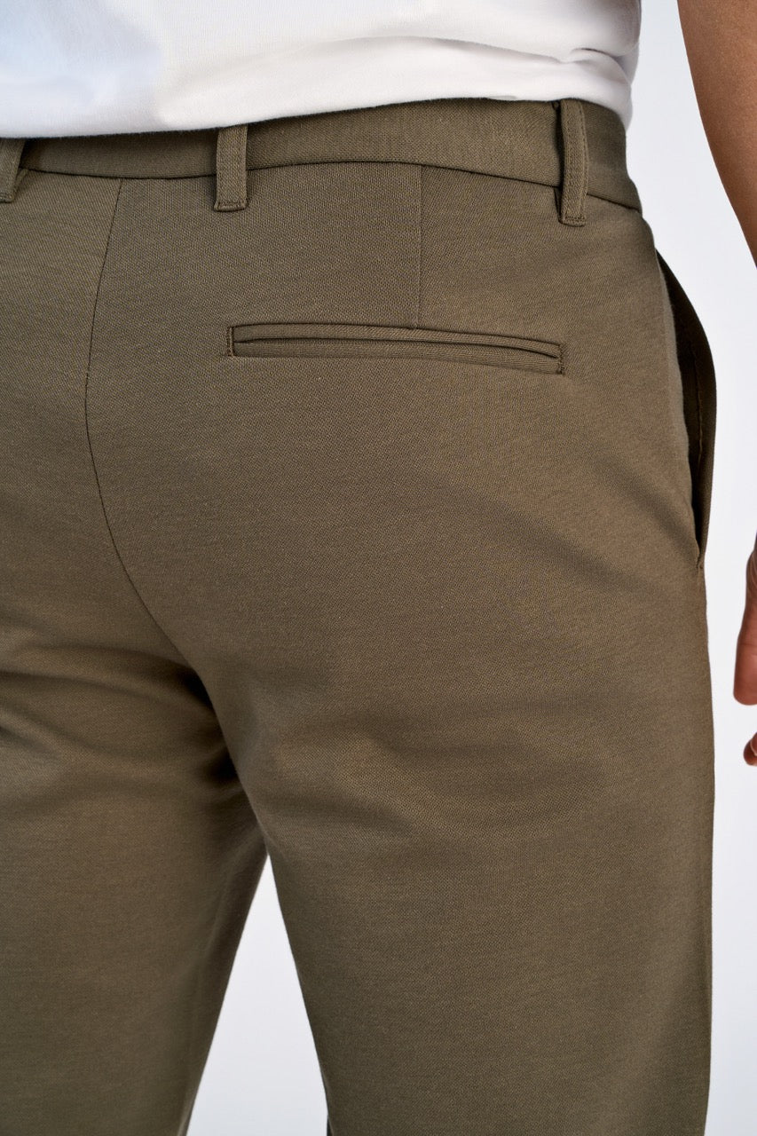 BUKSER - Superflex knitted cropped pant -  - Hr Ravn