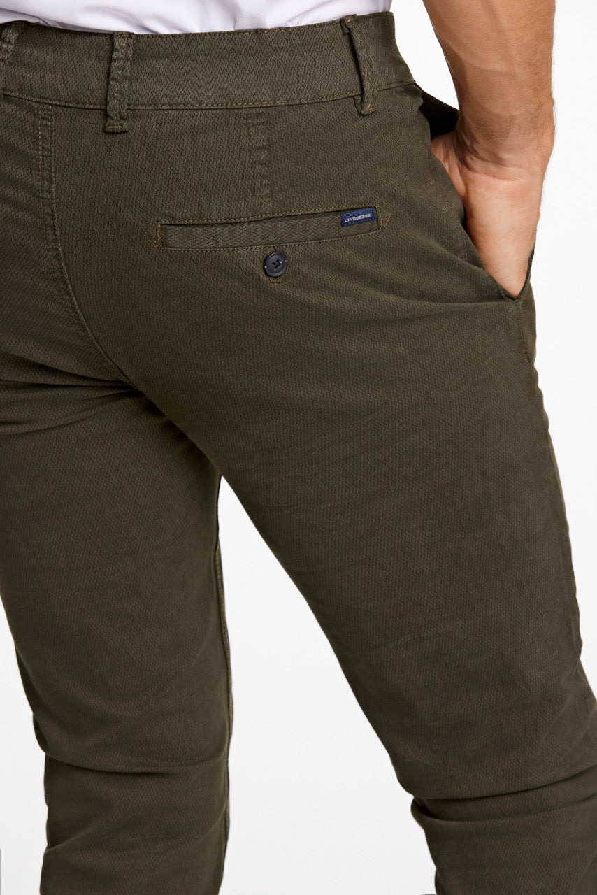 BUKSER - Structure superflex chinos -  - Hr Ravn