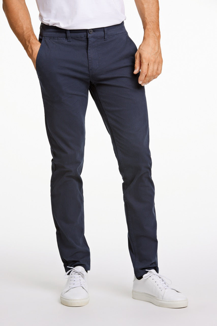 BUKSER - Structure superflex chinos -  - Hr Ravn