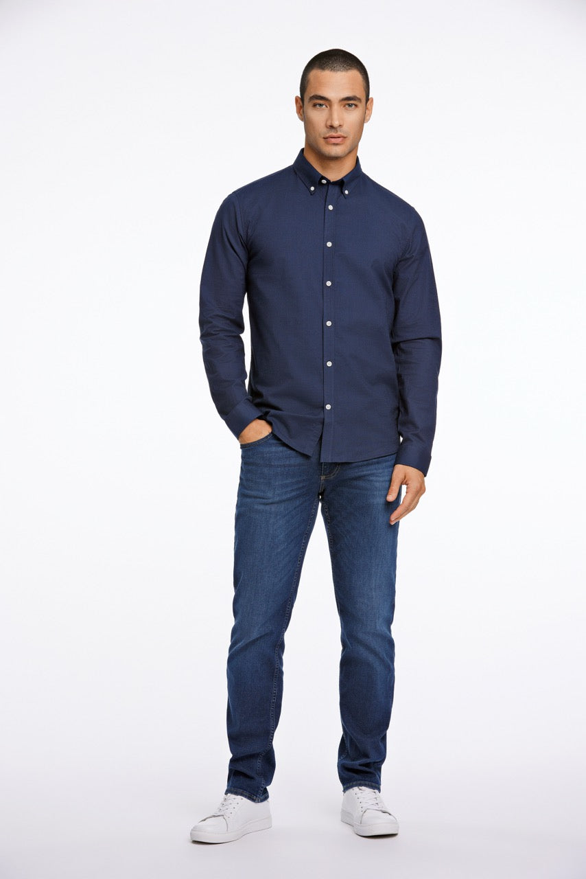LANGE SKJORTER - Oxford superflex shirt L/S -  - Hr Ravn
