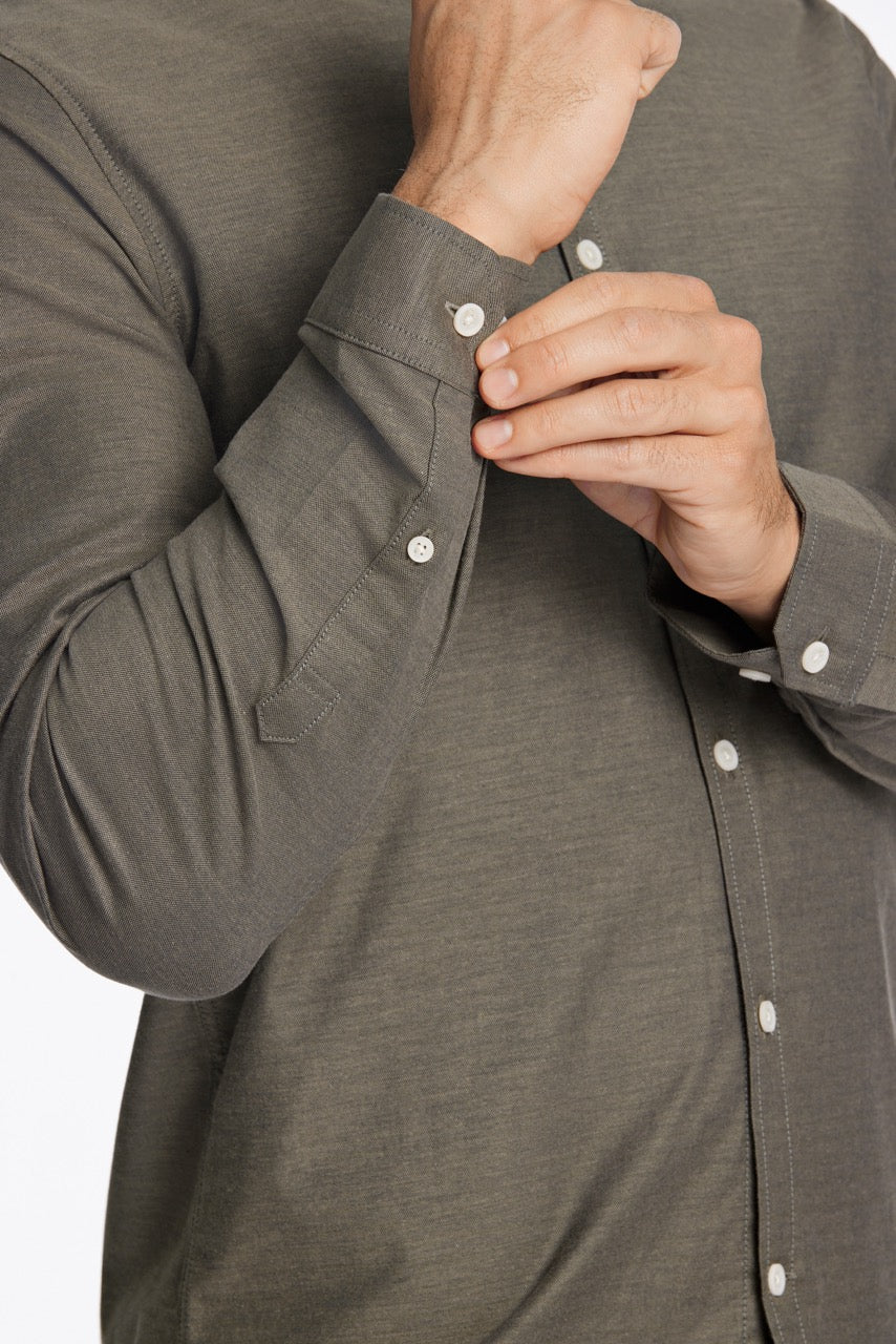 LANGE SKJORTER - Oxford superflex shirt L/S -  - Hr Ravn