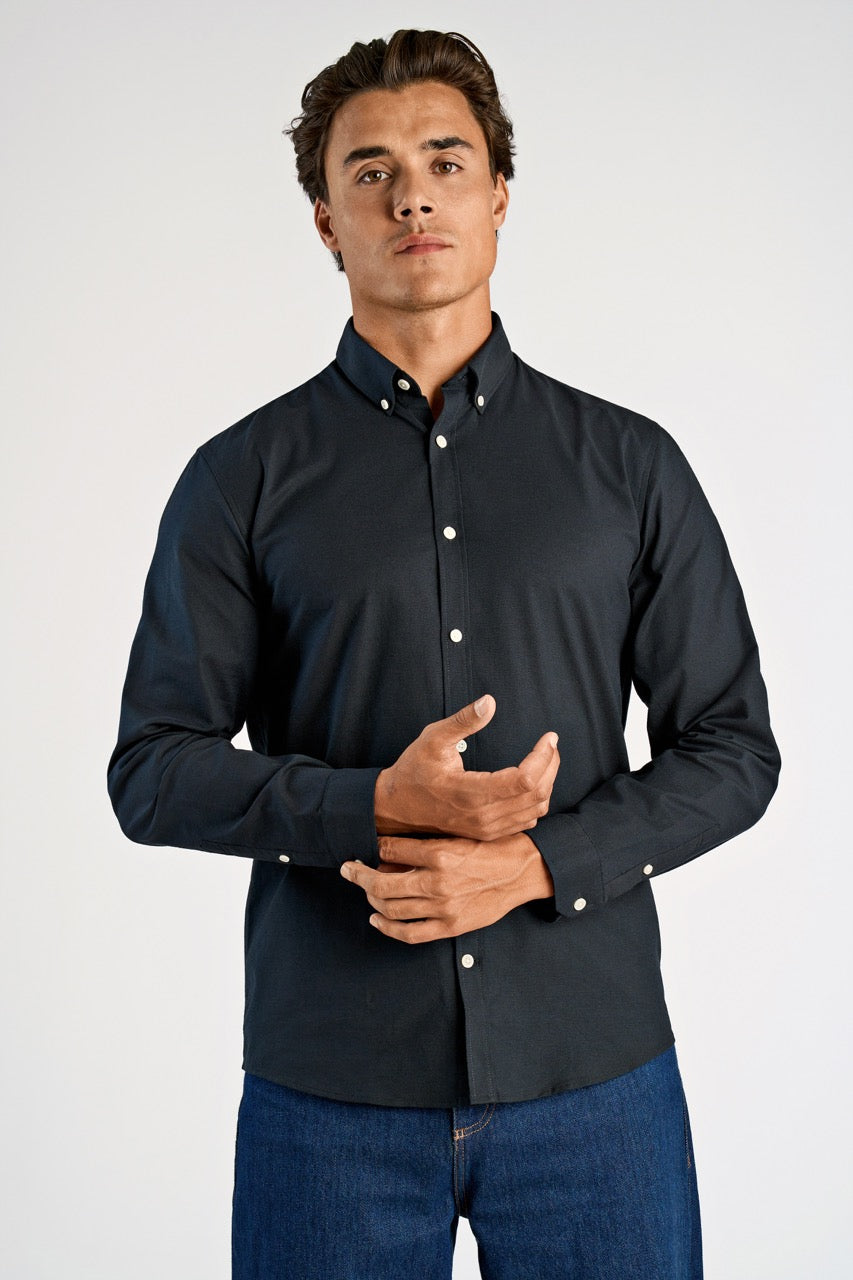 LANGE SKJORTER - Oxford superflex shirt L/S -  - Hr Ravn