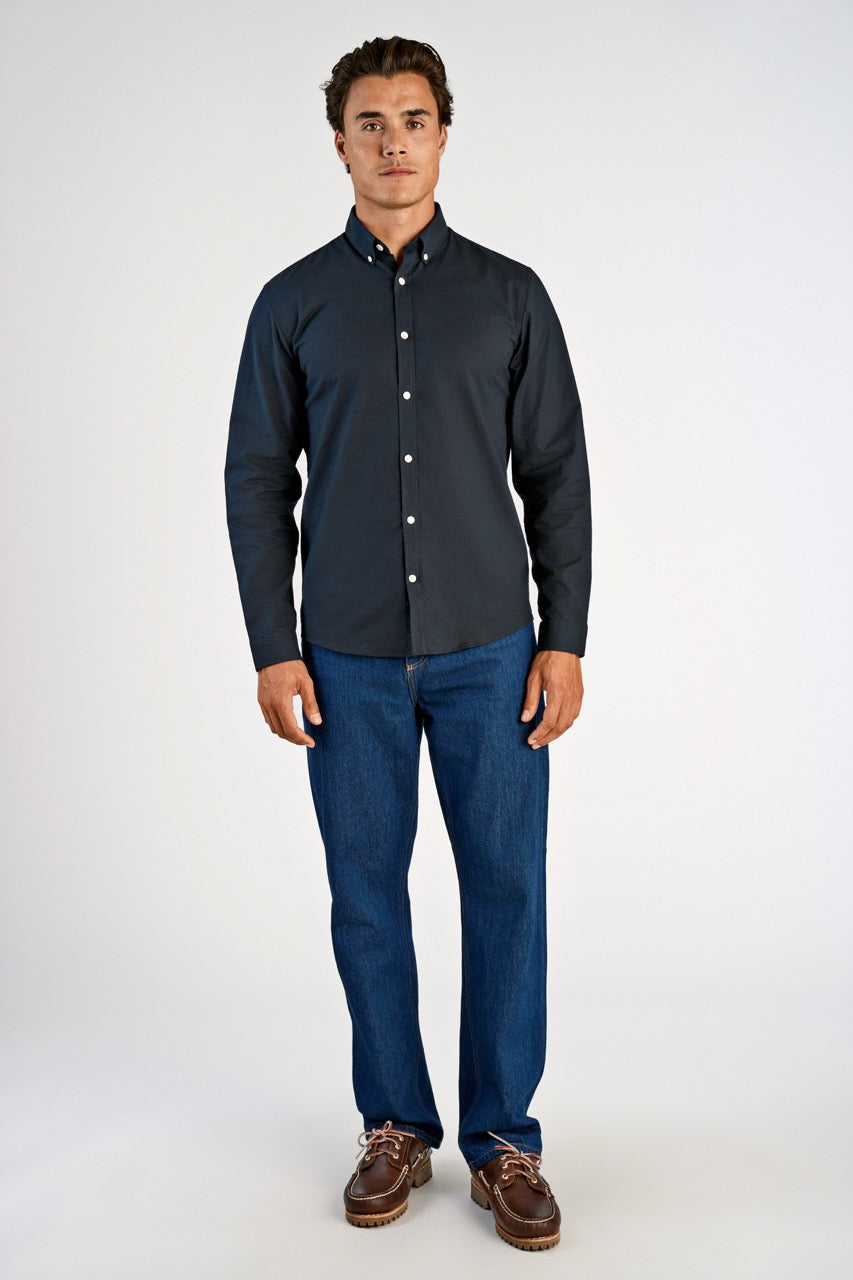 LANGE SKJORTER - Oxford superflex shirt L/S -  - Hr Ravn