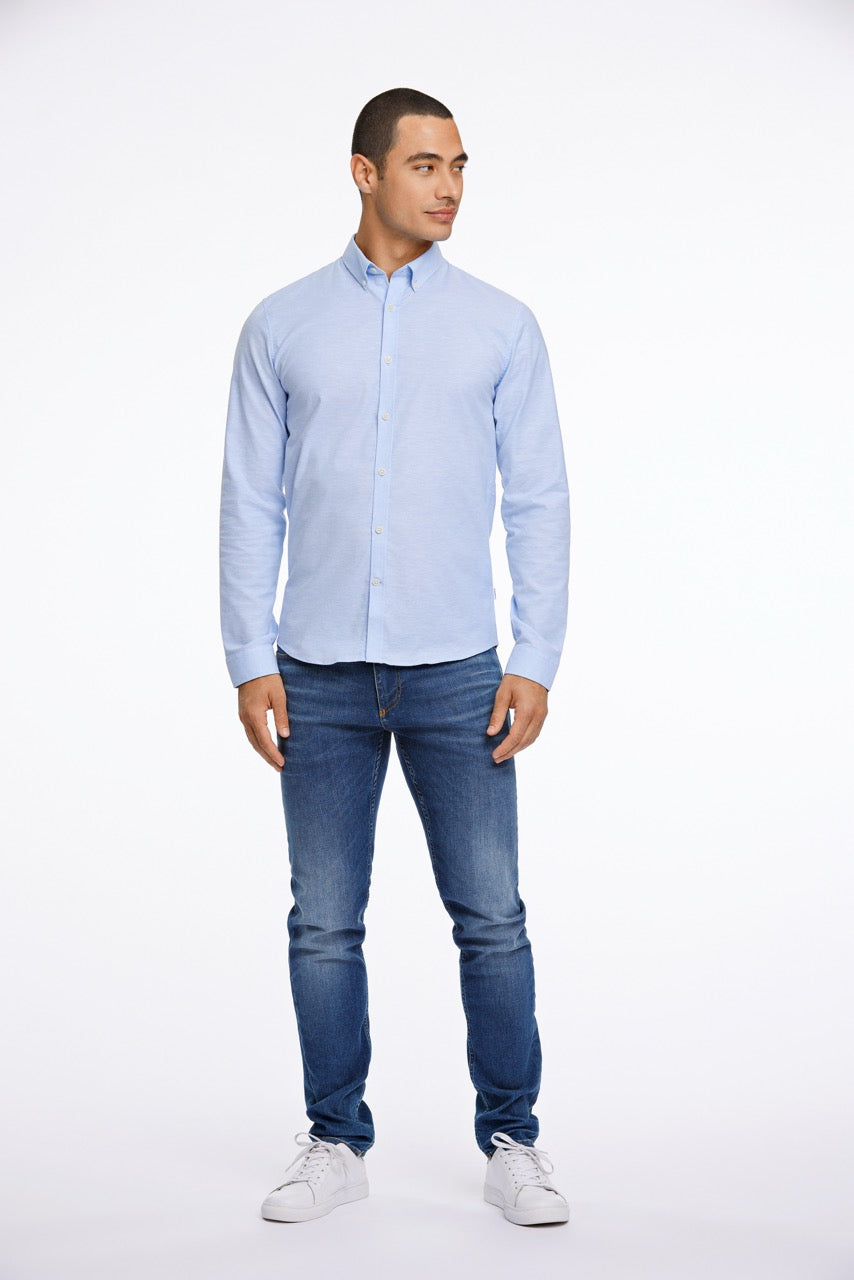 LANGE SKJORTER - Oxford superflex shirt L/S -  - Hr Ravn