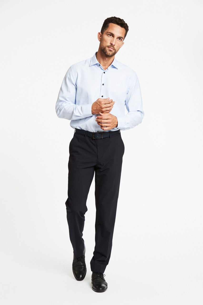 LANGE SKJORTER - 1927: Structure shirt WF L/S -  - Hr Ravn