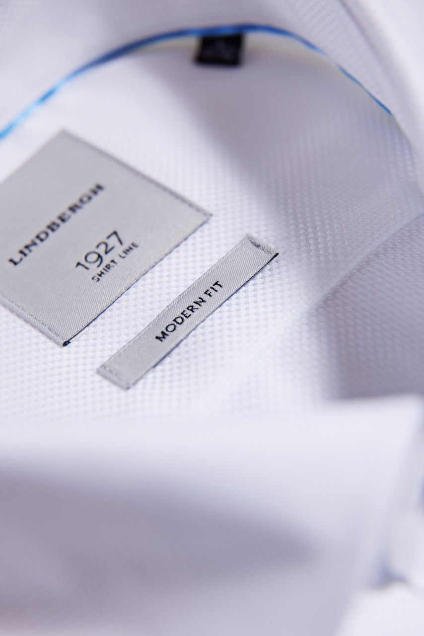 LANGE SKJORTER - 1927: Structure shirt WF L/S -  - Hr Ravn