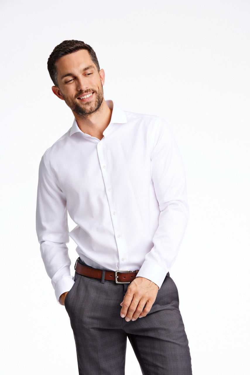 LANGE SKJORTER - 1927:Twill weave shirt WF L/S -  - Hr Ravn