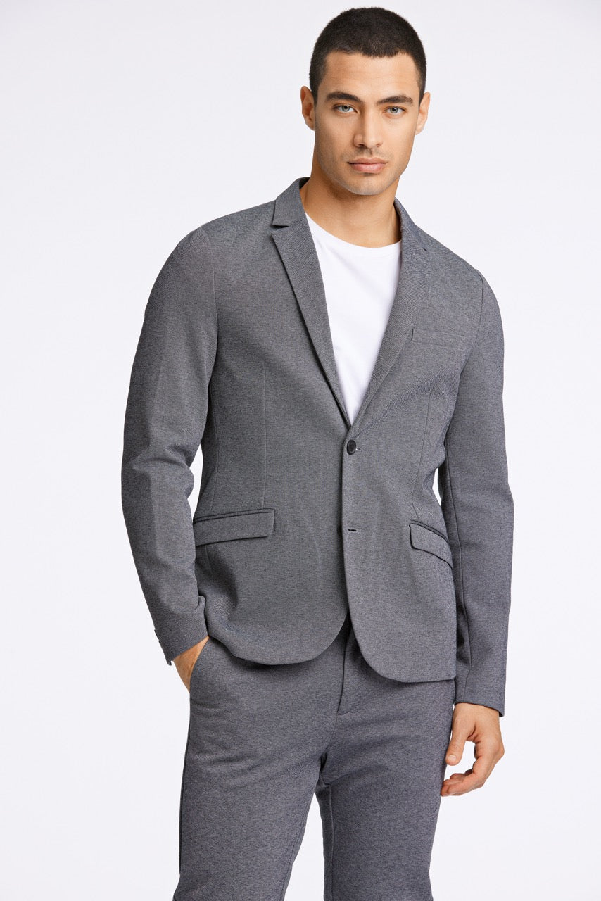 BLAZER - Superflex knitted blazer -  - Hr Ravn