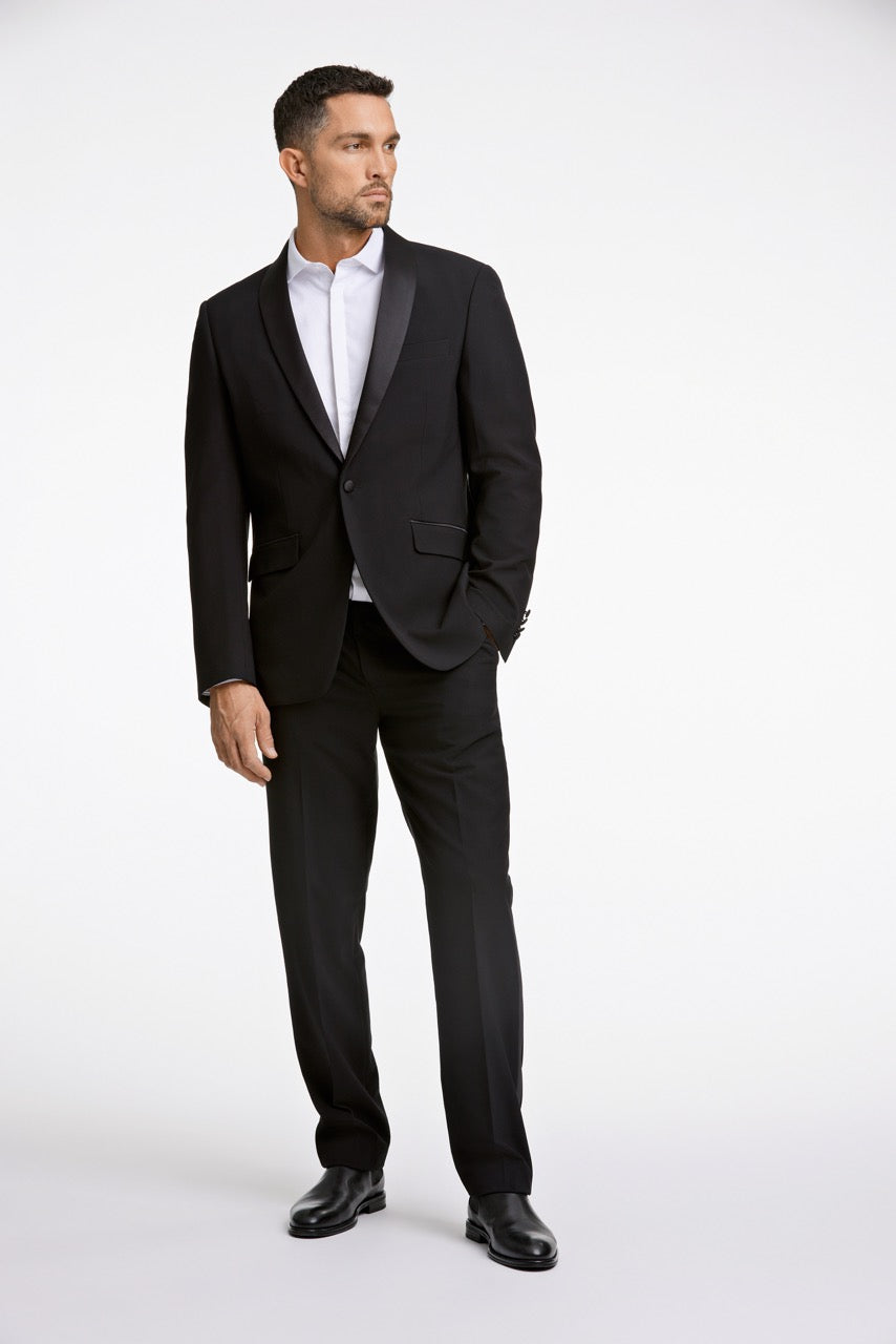 BLAZER - Superflex tuxedo blazer -  - Hr Ravn