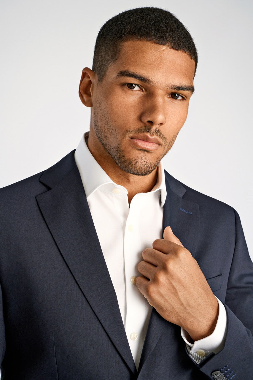 BLAZER - Technical stretch blazer combi -  - Hr Ravn