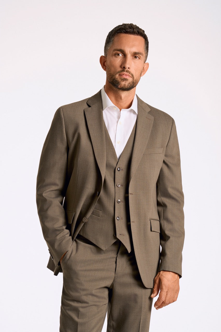 BLAZER - Technical stretch blazer combi -  - Hr Ravn