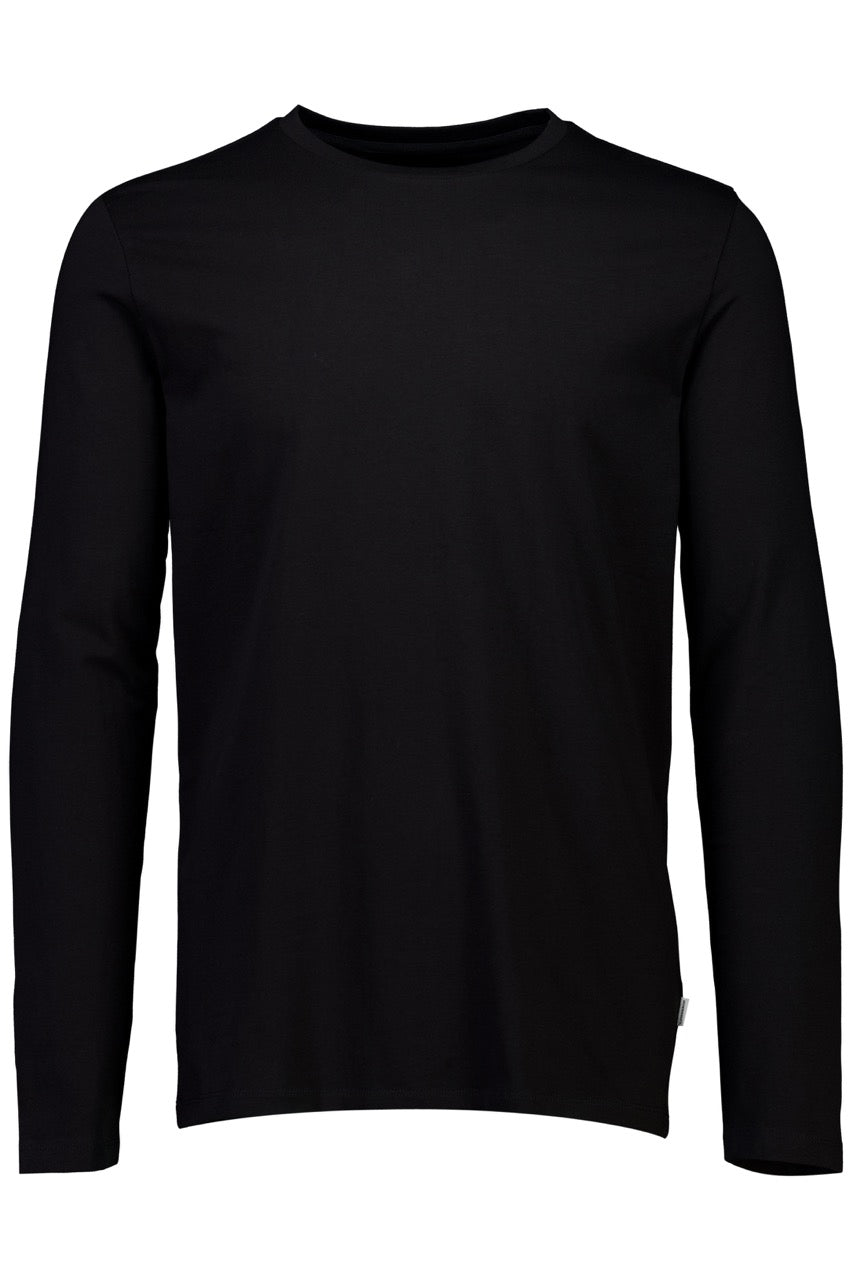 T-SHIRTS - Basic o-neck stretch tee L/S -  - Hr Ravn