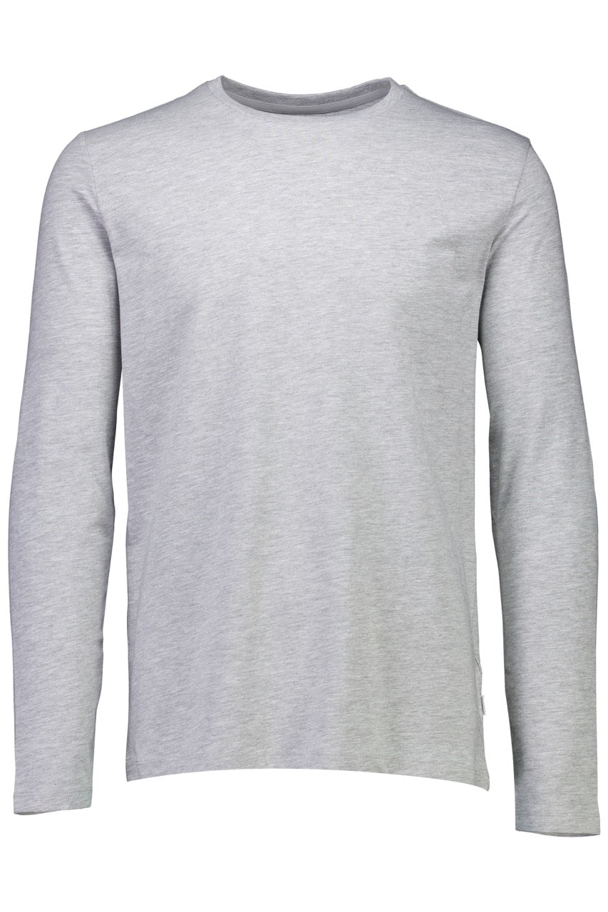 T-SHIRTS - Basic o-neck stretch tee L/S -  - Hr Ravn