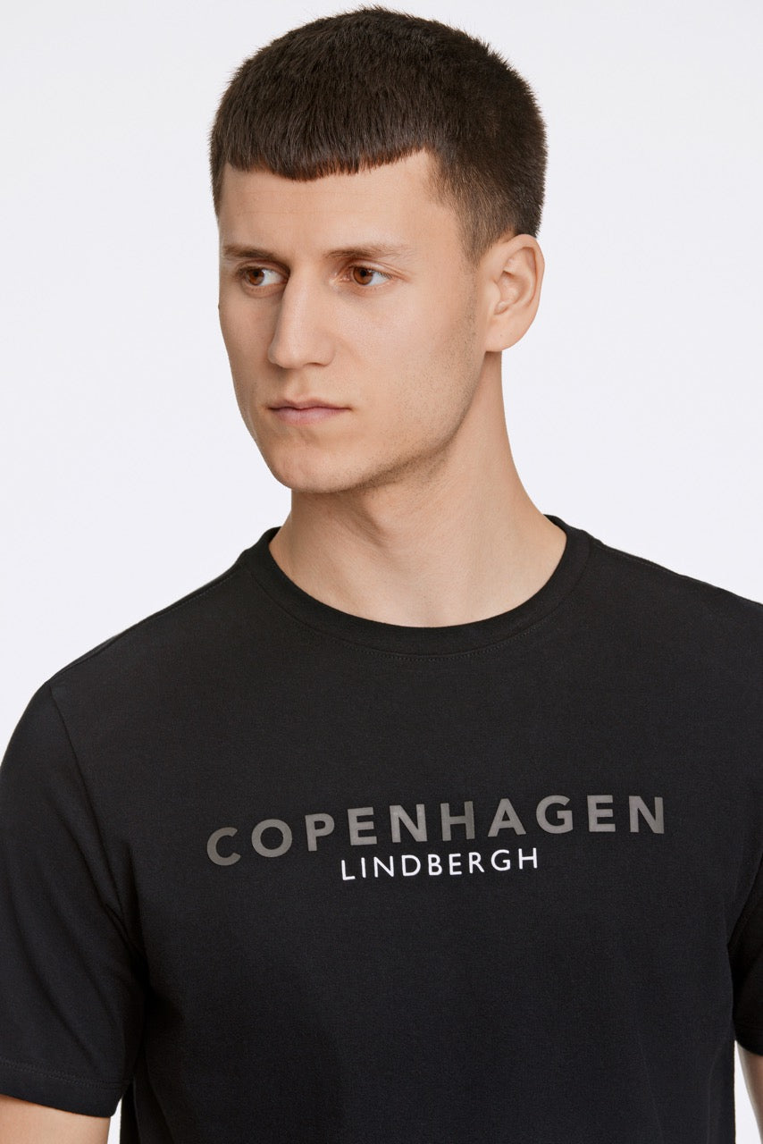 T-SHIRTS - Copenhagen print tee S/S -  - Hr Ravn