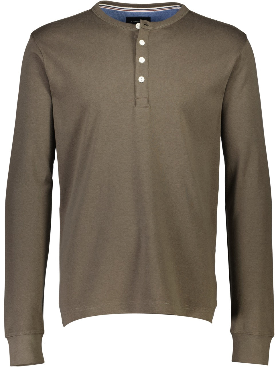 T-SHIRTS - Solid granddad L/S -  - Hr Ravn
