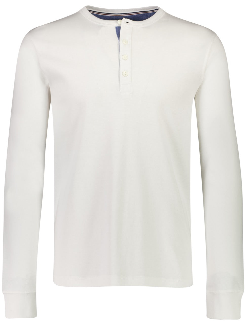 T-SHIRTS - Solid granddad L/S -  - Hr Ravn