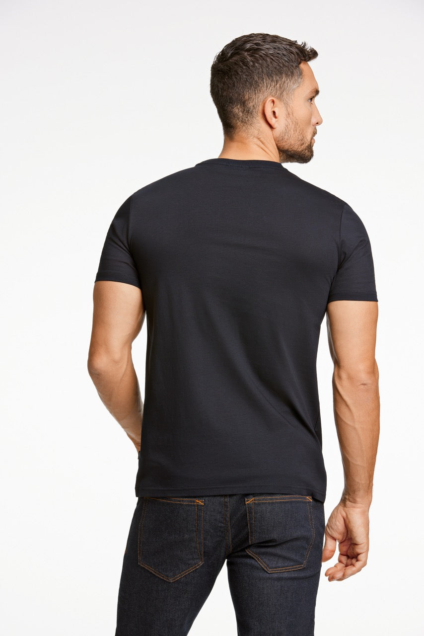 Mercerized cotton tee S/S