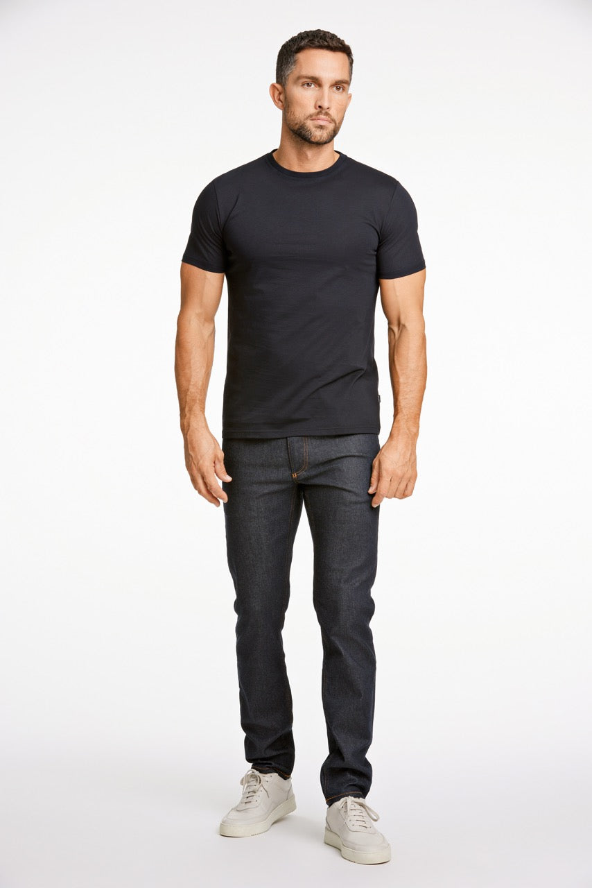 T-SHIRTS - Mercerized cotton tee S/S -  - Hr Ravn