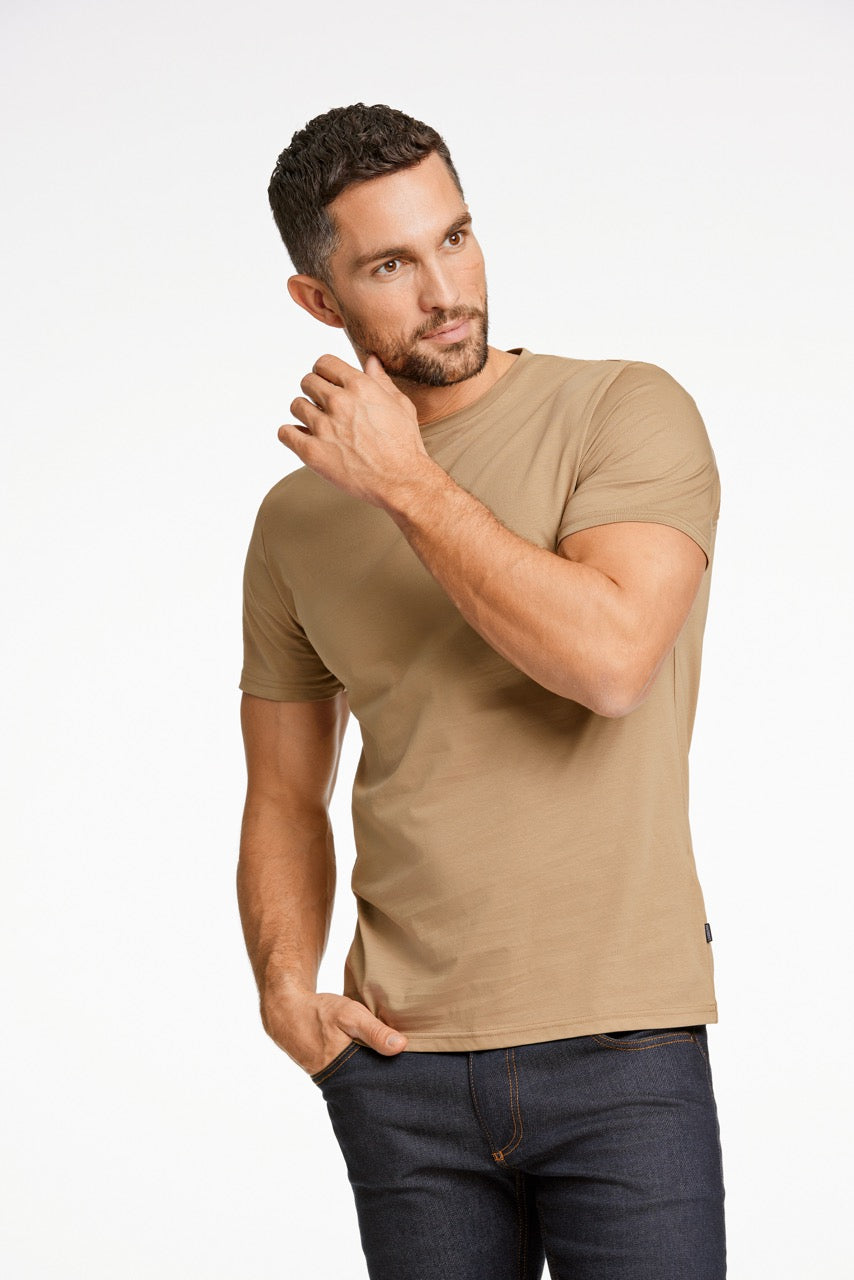 T-SHIRTS - Mercerized cotton tee S/S -  - Hr Ravn