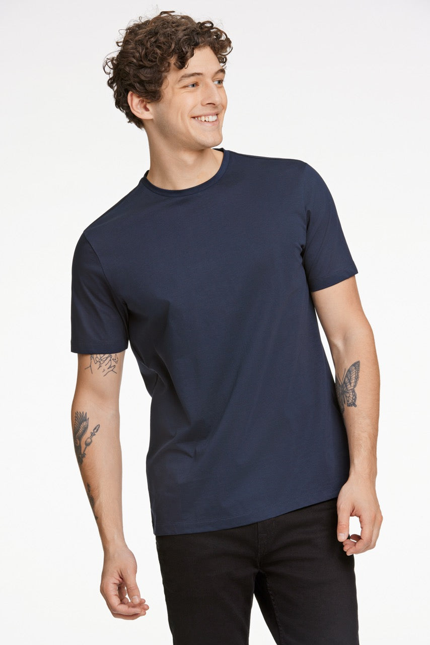 T-SHIRTS - Mercerized cotton tee S/S -  - Hr Ravn