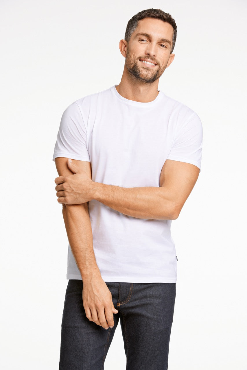 T-SHIRTS - Mercerized cotton tee S/S -  - Hr Ravn