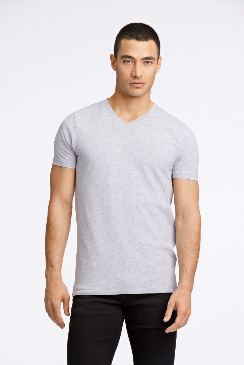 T-SHIRTS - Mens stretch v-neck tee S/S -  - Hr Ravn
