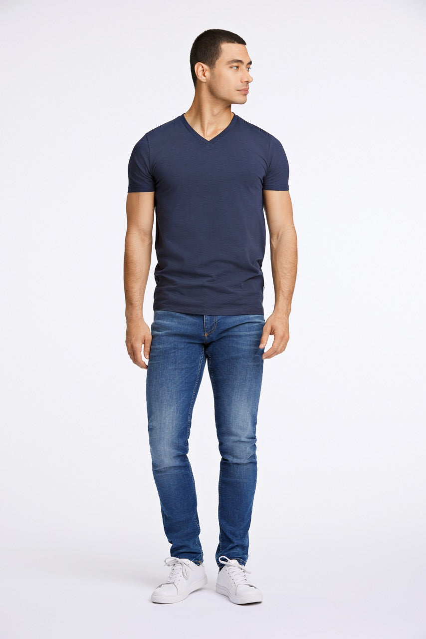 T-SHIRTS - Mens stretch v-neck tee S/S -  - Hr Ravn