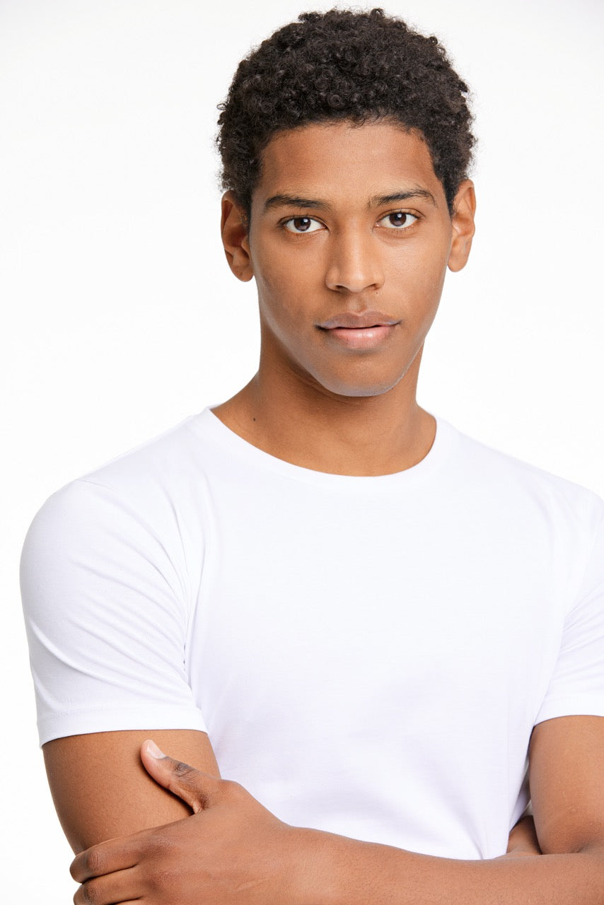 T-SHIRTS - Mens stretch crew neck tee S/S -  - Hr Ravn