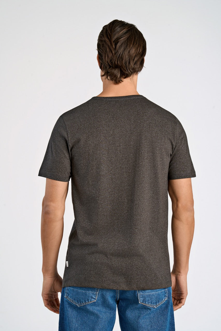 Mouliné o-neck tee S/S