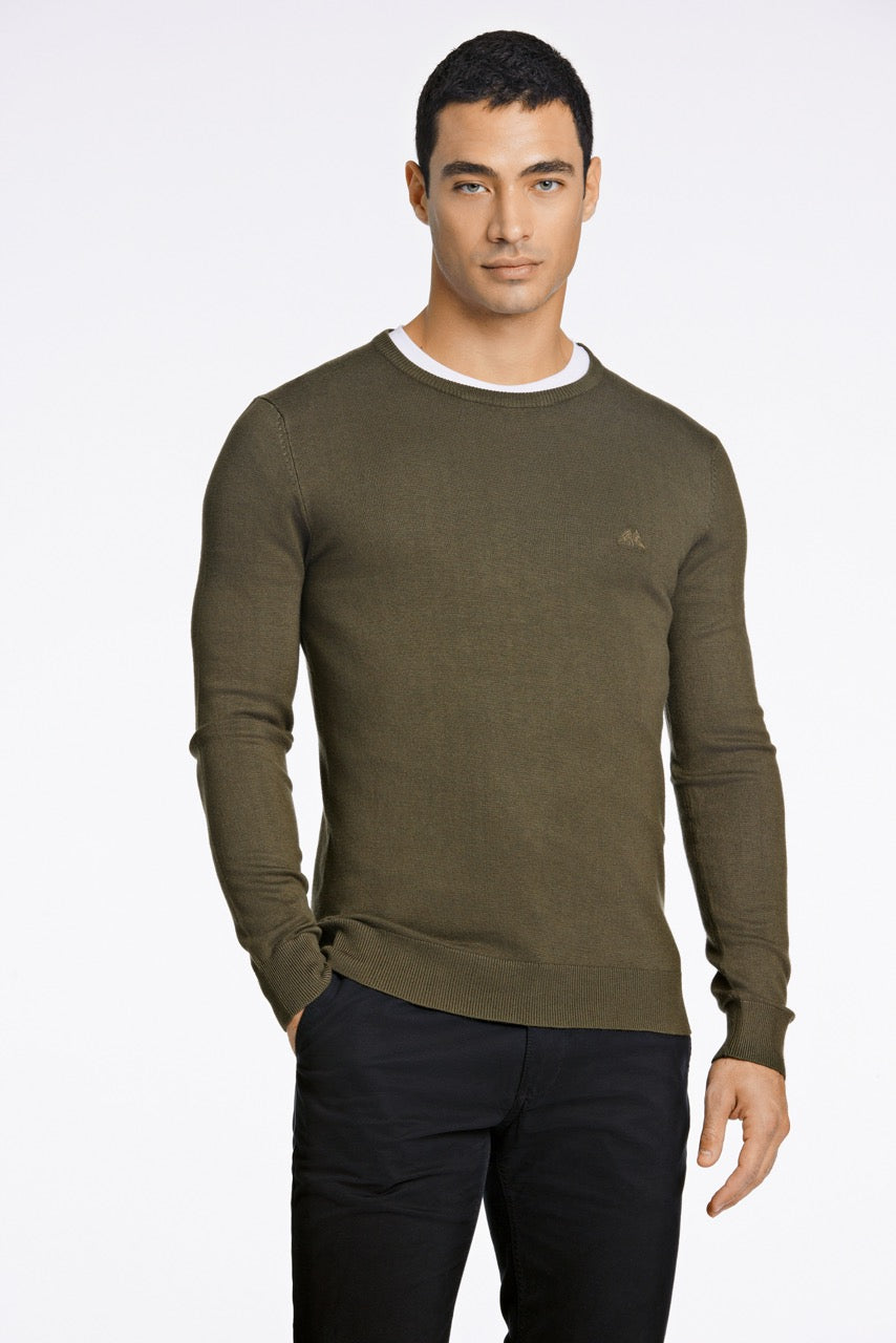 STRIK - Ecovero L/S o-neck knit -  - Hr Ravn
