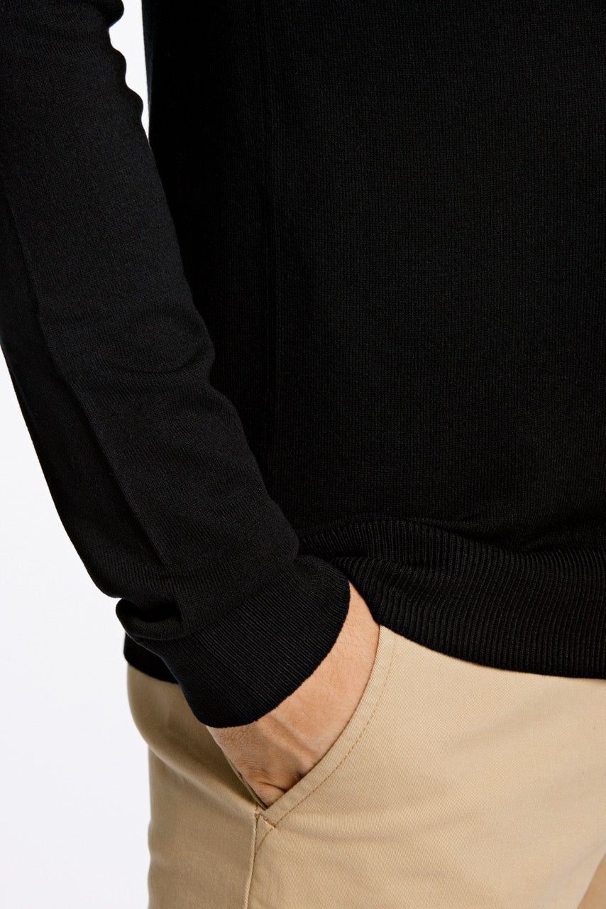 STRIK - Ecovero L/S o-neck knit -  - Hr Ravn
