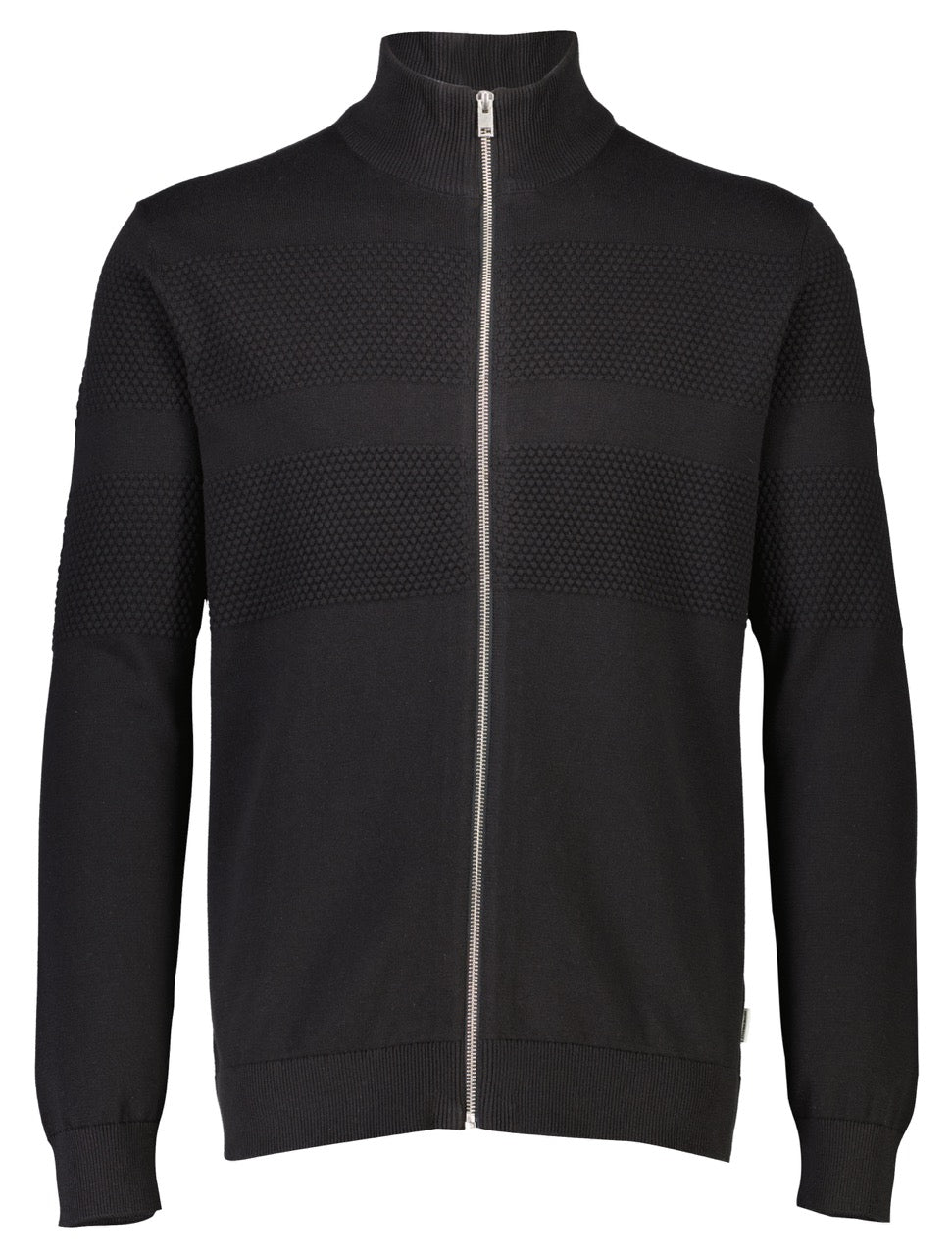STRIK - Zip through purl cardigan -  - Hr Ravn