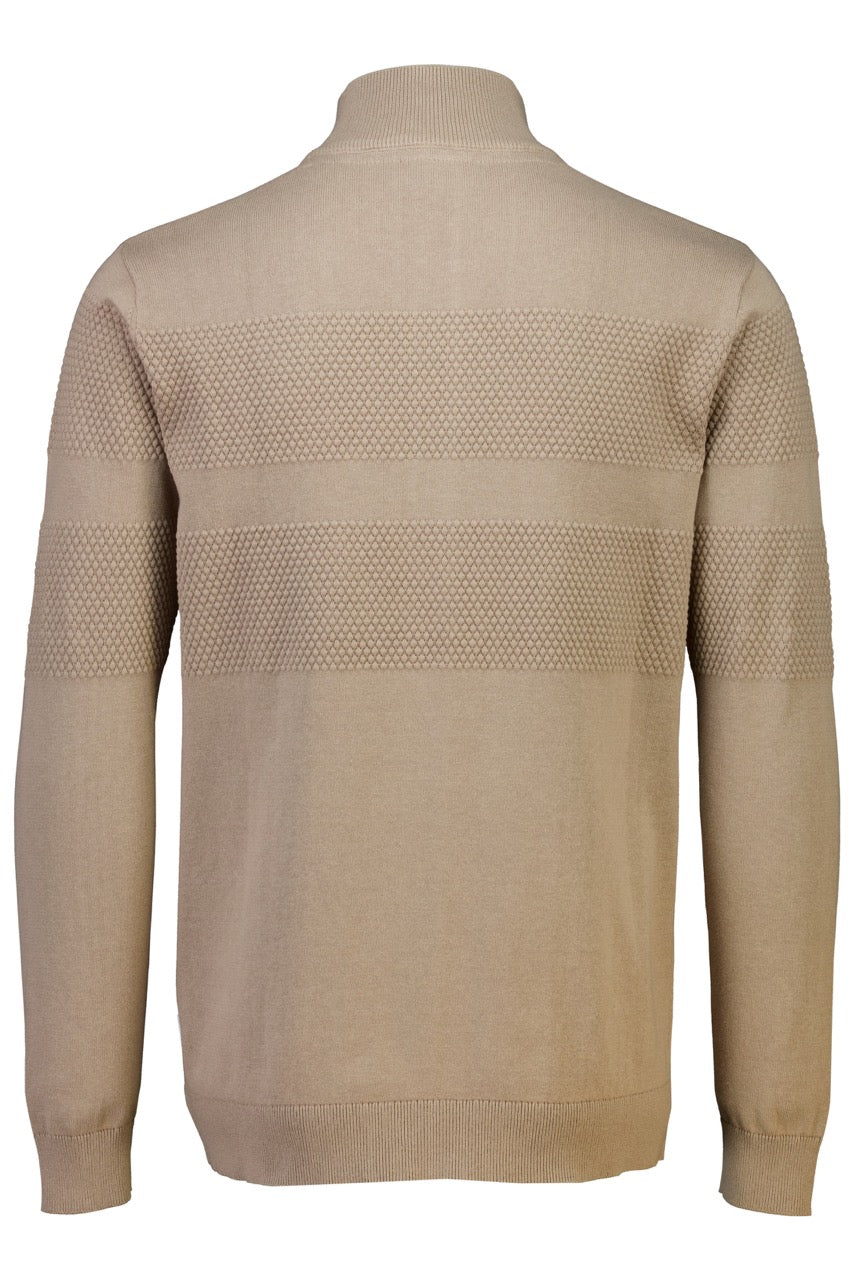 STRIK - Zip through purl cardigan -  - Hr Ravn