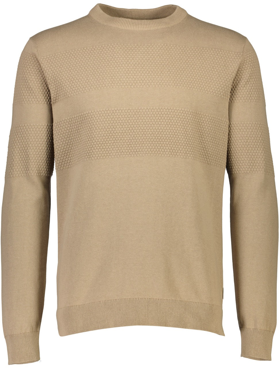 STRIK - Purl knit o-neck jumper -  - Hr Ravn