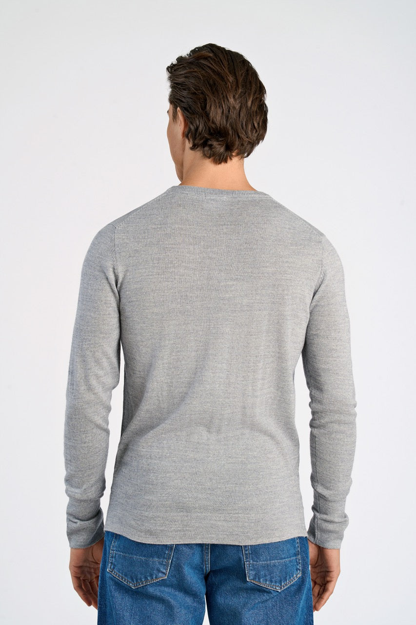 STRIK - Merino knit o-neck -  - Hr Ravn