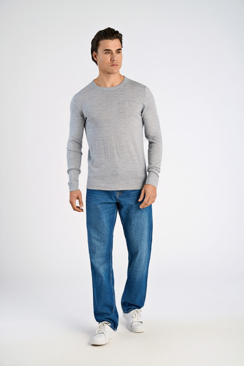 STRIK - Merino knit o-neck -  - Hr Ravn