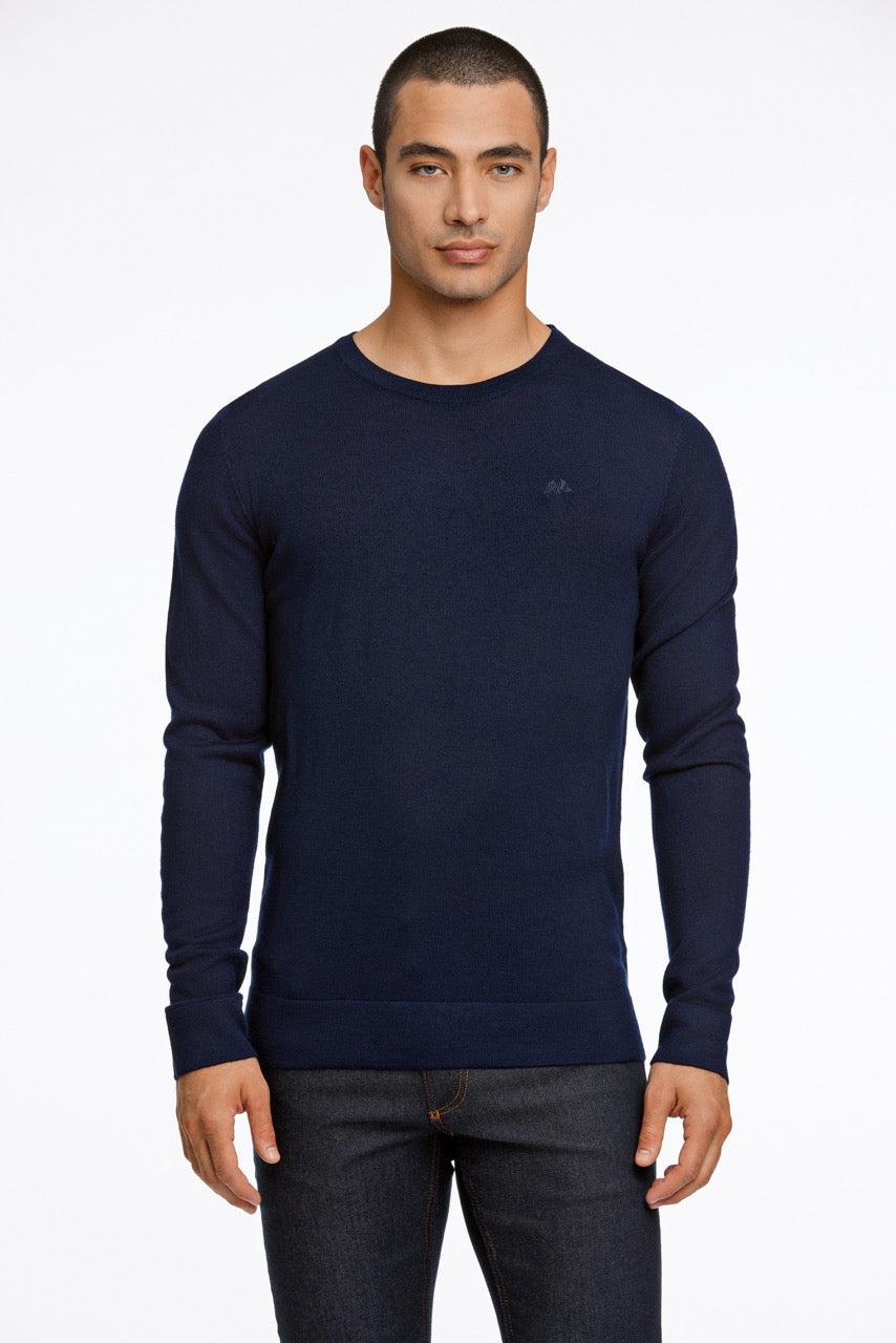 STRIK - Merino knit o-neck -  - Hr Ravn