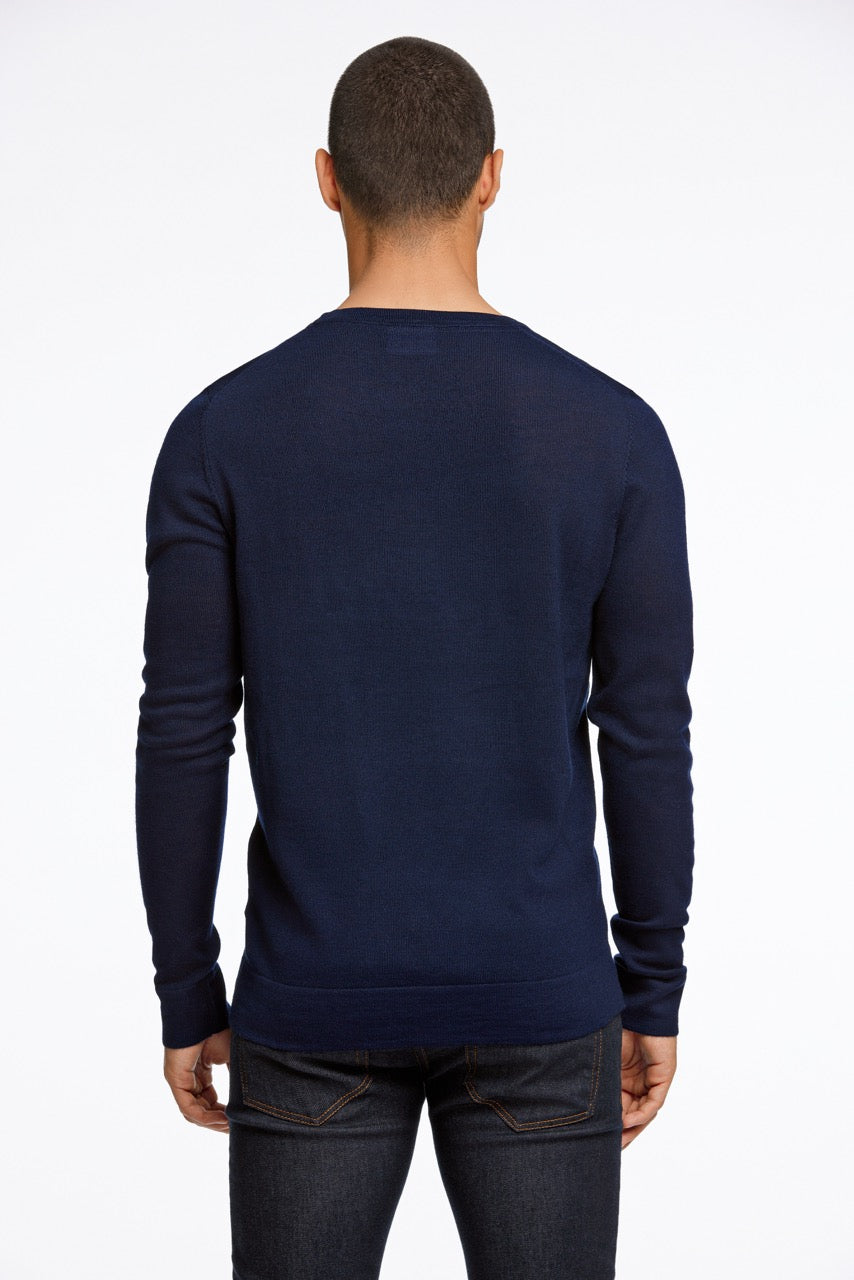 STRIK - Merino knit o-neck -  - Hr Ravn