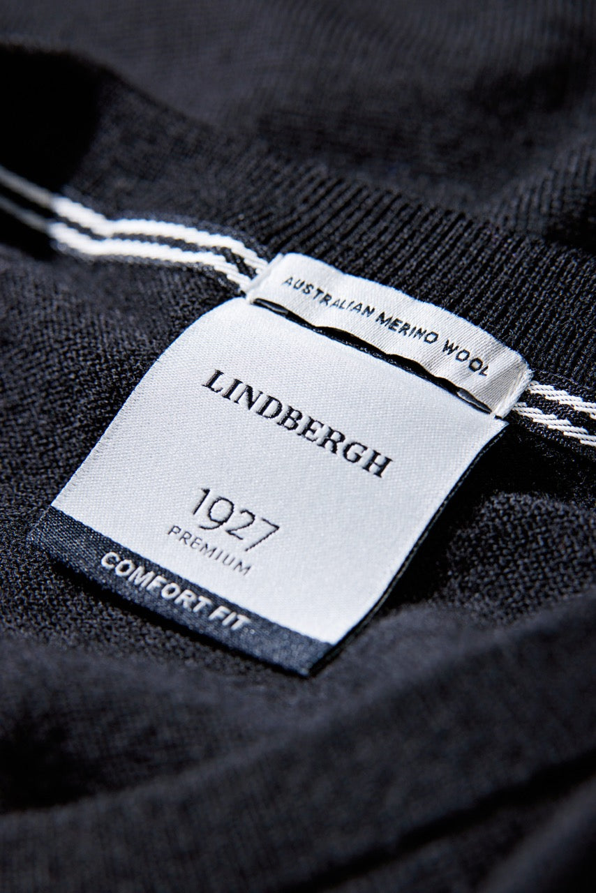 STRIK - 100 % merino crew neck knit -  - Hr Ravn