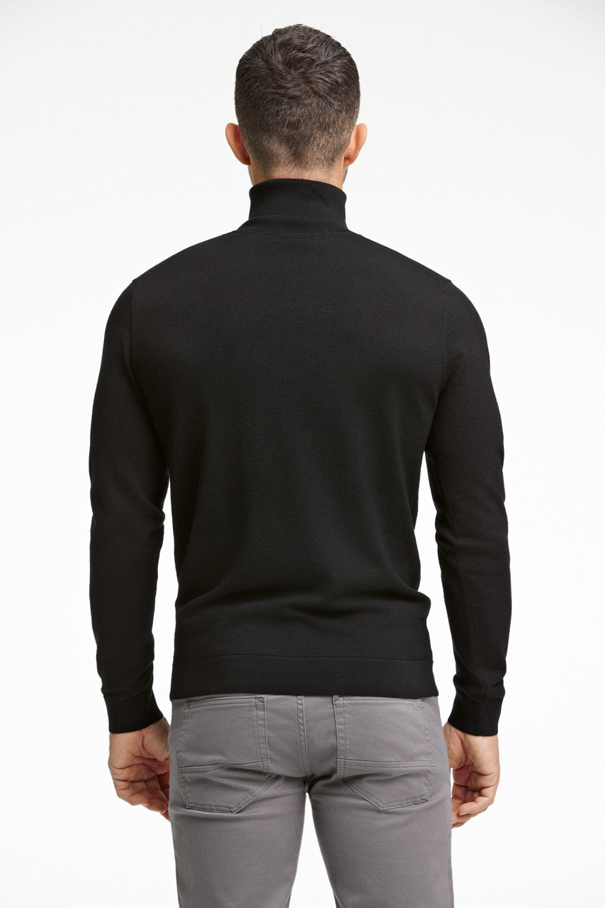 STRIK - 100% merino roll neck knit -  - Hr Ravn