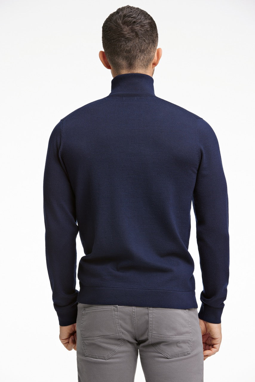 STRIK - 100% merino roll neck knit -  - Hr Ravn