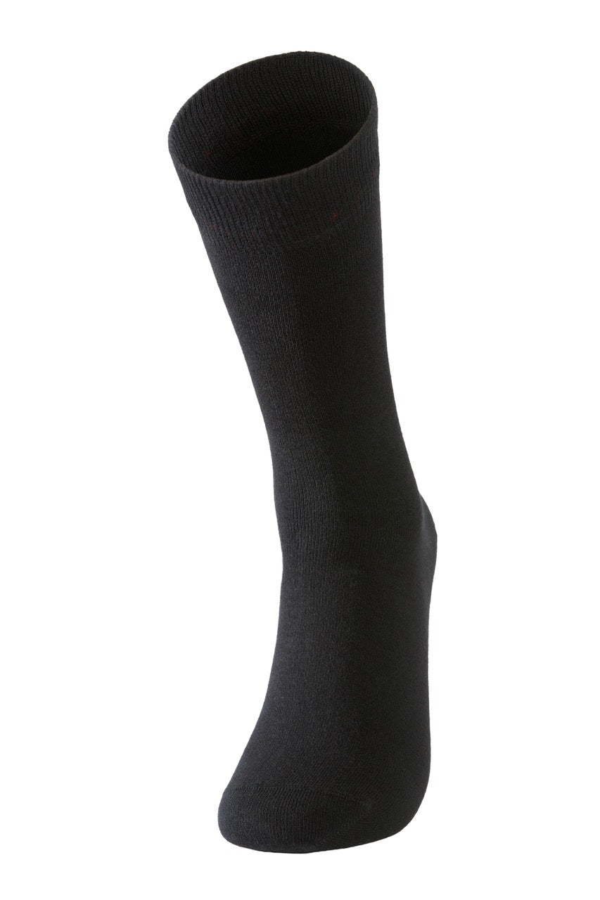 Plain cotton stretch sock