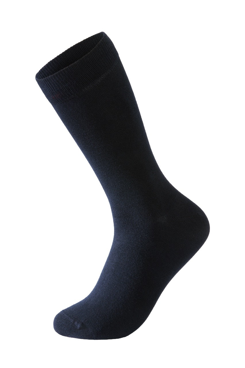 STRØMPER - Plain cotton stretch sock -  - Hr Ravn