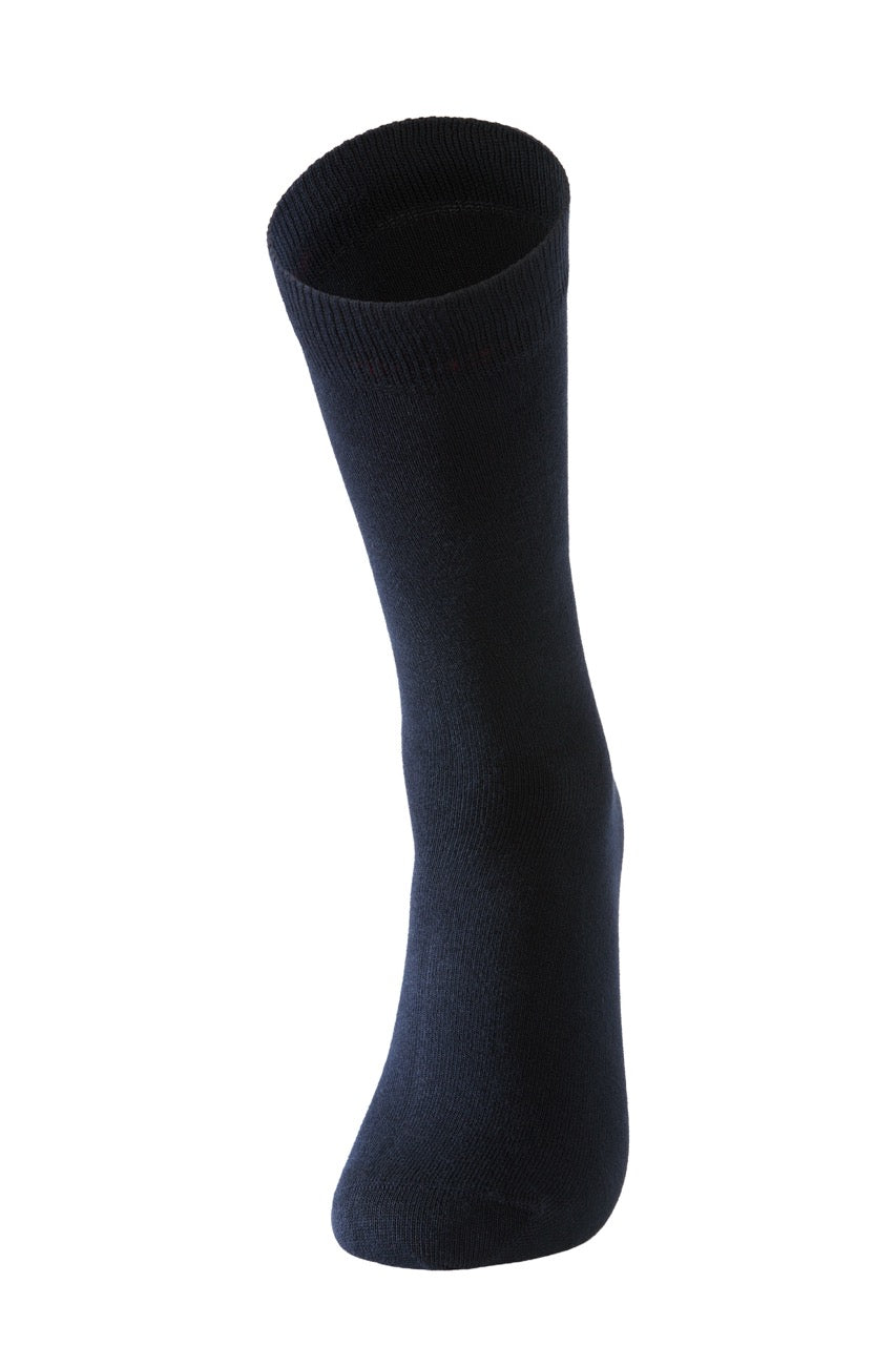 STRØMPER - Plain cotton stretch sock -  - Hr Ravn